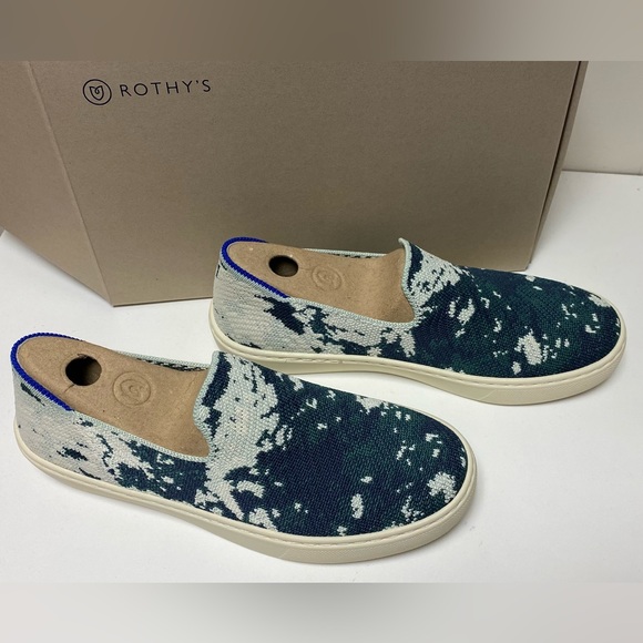Rothy’s Slip On Sneaker Shibori New in box - Picture 3 of 5
